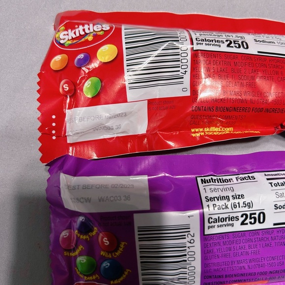 Supreme Red Storage Bags with collectible novelty skittles set - Picture 5 of 5